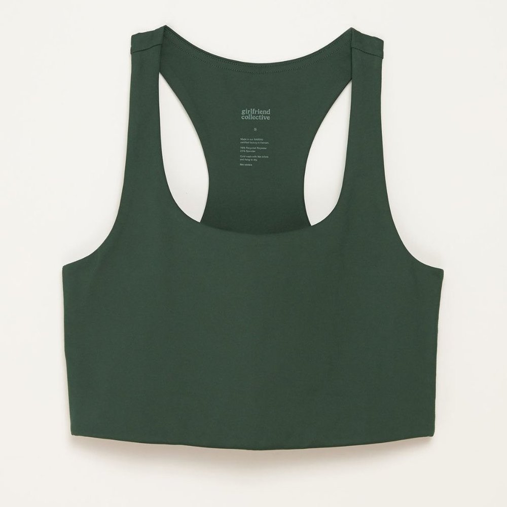 Girlfriend Collective - Moss Paloma Racerback Bra